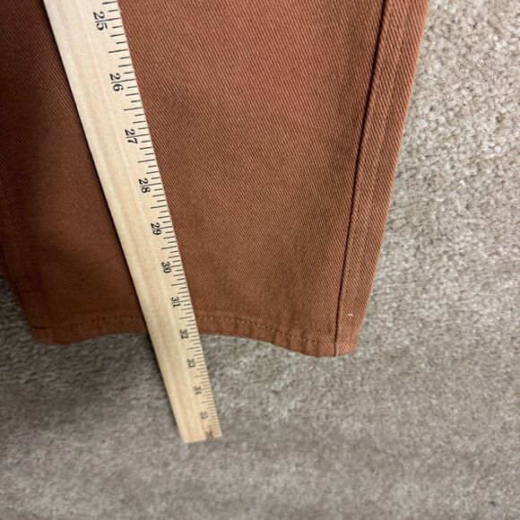 PacSun Cargo Skate Pants Women's 25 Brown High-Rise Relaxed Straight Utility NEW - Picture 8 of 14